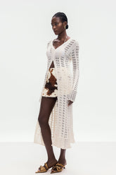 Bojan Kesikli Örgü Ceket